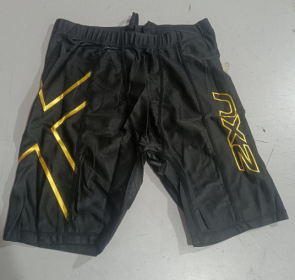 Quick-Drying Compression Shorts For Men (Option: Ms XL-Golden)